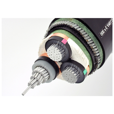                    Good Service Kema Underground Electrical Wire 240mm Aluminum Price Armored Power Cable             